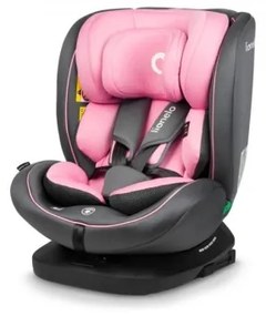 Lionelo BASTIAAN i-Size autósülés 40-150 cm szürke/rózsaszín