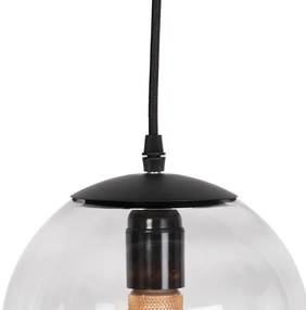 Modern függőlámpa szürke 20 cm - Pallon