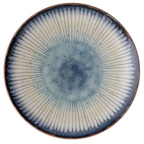 24 részes étkészlet kék/porcelán