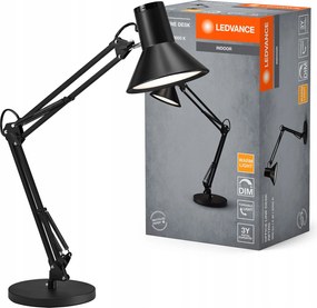 Asztali Led lámpa Állítható 9W 393lm 3000K Fekete Office Line