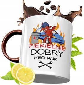 Bordó Bögre Szerelőnek Születésnapi Ajándék fényképes nyomtatással