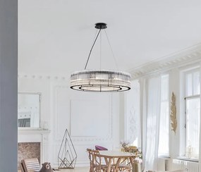 Függeszték Fekete BAROK NOVA LUCE 9006056
