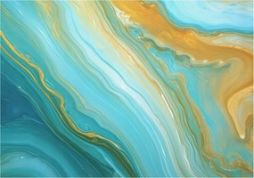 Matt Fotótapéta Flizelin Falra Absztrakt hullámok 208x146 Ragasztó