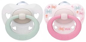 Baba cumi NUK Signature 0-6h 2 db lány