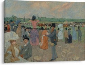 Kép - Jean-Louis Forain, The Races at Longchamp, reprodukciók (70x50 cm)