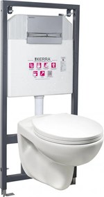 Doris Adriatic CH falba építhető WC tartály szett