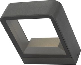 DAR LIGHTING MAL3239 MALONE Modern Kültéri Fali Lámpa Szürke LED IP65