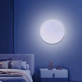 Aigostar - LED RGBW Dimmelhető fali világítás MESH Smart LED/12W/230V + távirányító fehér