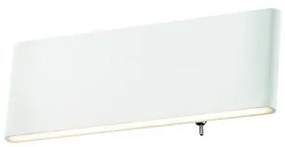 Globo 41751-8W Falikar alumínium kerettel akril fehér búrával, billenő kapcsolóval. BxH:225x80, AL:45, tartozék: 1xLED 8W 230V, 320lm, 3000K