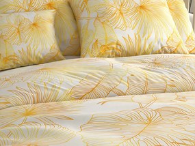 PALMERA krémszínű mikroszálas ágyneműhuzat Ágyneműhuzat mérete: 70 x 80 cm | 140 x 200 cm