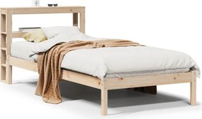 vidaXL tömör fenyőfa ágy matrac nélkül 90 x 200 cm