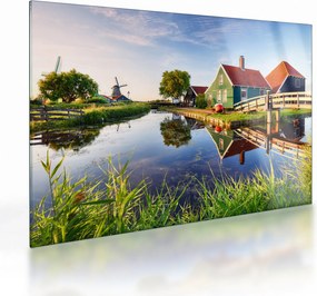 A holland malmok képe (üvegen) (70x50 cm)