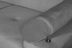 FREDO baloldali fekvőgarnitúra Sötétbarna/bézs