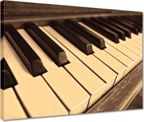 Vászonkép 40x30 Billentyűzet Zongora