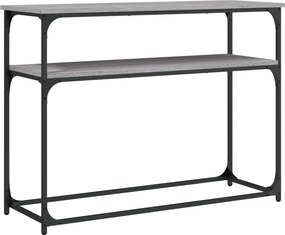 vidaXL szürke sonoma színű szerelt fa tálalóasztal 100x35,5x75 cm
