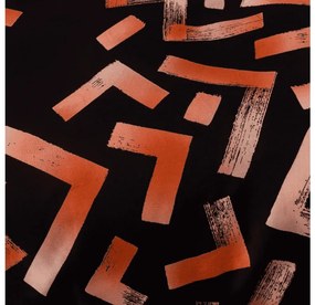 HANCO fekete mikroszálas ágynemű Ágyneműhuzat mérete: 2 db 70 x 80 cm | 200 x 220 cm