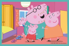 Peppa malac Duck Pond mesekocka 6 db-os Clementoni