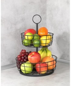 WENKO 88740800 - LOFT kosár 28x39 cm fekete