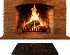 Tűzvédő szőnyeg Kandalló alá Kályha Grill tűztér L-es méret