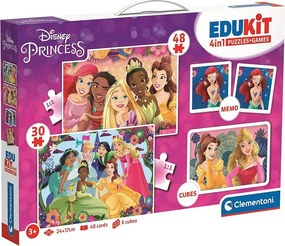 Disney Hercegnők Bonding 4 az 1-ben játékgyűjtemény Clementoni