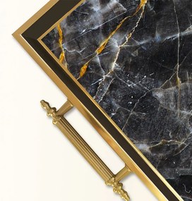 Üveg tálca, 38×24 cm – TPA9942