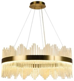 LED állítható fényerőjű lámpa kábelre LED/110W/230V 3000-6500K arany + DO