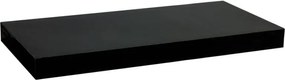 Fali polc STILISTA® Volato 80 cm  fekete fényes
