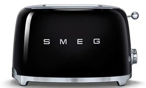 SMEG KENYÉRPIRÍTÓ, retro, 2 szeletes, fekete