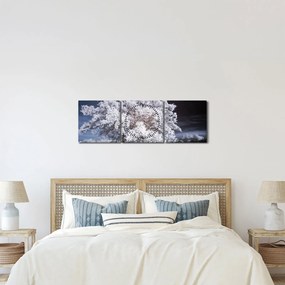 Kép - Hófehérke fa (órával) (90x30 cm)