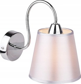 Fali lámpa Candellux ezüst, szürke E14 40 W