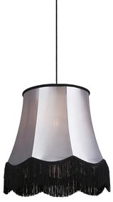 Retro lógólámpa fekete szürkével 45 cm - Granny