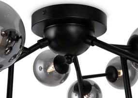 Maytoni MOD545CL-12B - DALLAS mennyezeti lámpa 12xG9/28W/230V fekete/füstszínű