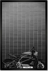 Poszterek keretben 40x60 Harley Davidson Motorkerékpár