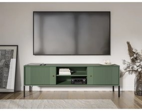 LUE TV-állvány zöld/fekete