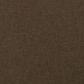 sötétbarna szövet fejtámla szárnyakkal 147x16x78/88 cm