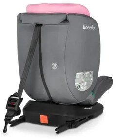 Lionelo BASTIAAN i-Size autósülés 40-150 cm szürke/rózsaszín