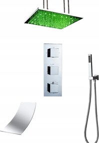 Süllyesztett Led Vízesés Esőztető Szett 60 CM