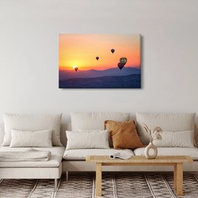 Hőlégballon képe (90x60 cm)