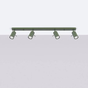 Zöld spotlámpa 6x81 cm Etna – Sollux