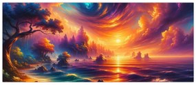 Kép - Varázslatos világ (120x50 cm)
