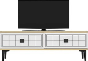 Yuka 120 - Sapphire Oak, White