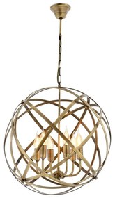 IRONBALL láncos csillár 6xE27/40W/230V aranyszínű