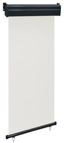 krémszínű oldalsó terasznapellenző 85 x 250 cm