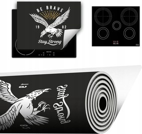 Vinyl Szőnyeg A Konyhába Több Hely 70x52 sötét madár