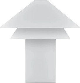 Fehér LED dimmelhető asztali lámpa fém búrával (magasság 33,5 cm) Sanaka – Blomus