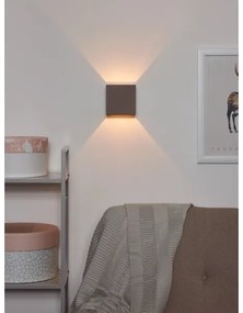 Lucide 35208/01/41 - Fali lámpa GIPSY 1xG9/25W/230V szürke