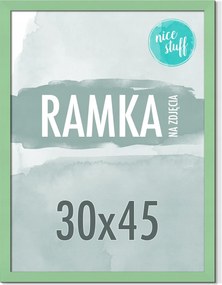Képkeret 30x45 Képkeret 45x30 Mdf Menta Zöld