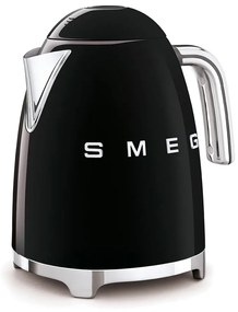 Fekete rozsdamentes acél vízforraló 1,7 l Retro Style – SMEG