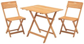 Erkélygarnitúra bükkfából