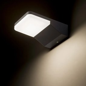 RENDL VIRGO fali lámpa antracitszürke 230V LED 9W IP65 3000K